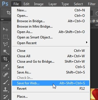 Photoshop, Web İçin Kaydet Nedir?